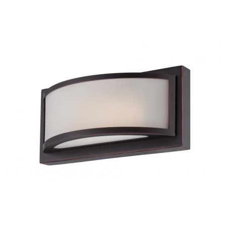 Nuvo Lighting Mercer Single Light 10" Wide Integrated LED Bathroom Sconce with Frosted Glass Shade - ADA Compliant Georgetown Bronze