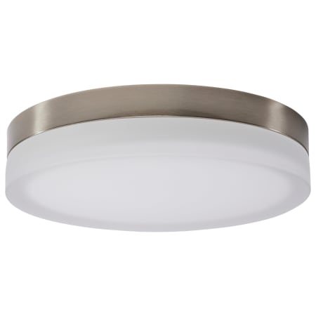 Nuvo Lighting Pi 14" Wide 1 Light LED Flush Mount Drum Ceiling Fixture Brushed Nickel