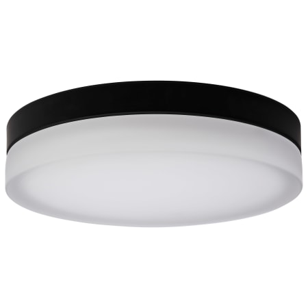 Nuvo Lighting Pi 14" Wide LED Flush Mount Drum Ceiling Fixture Black