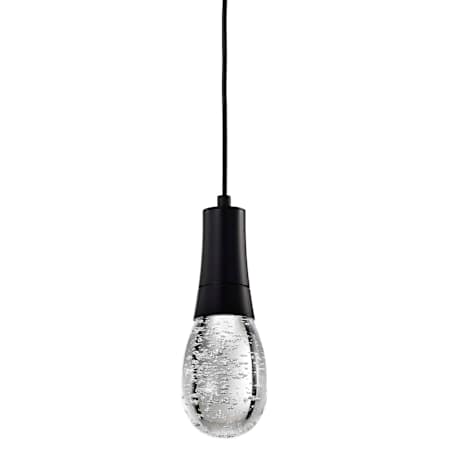Nuvo Lighting Lacey 4" Wide Smart Mini Pendant Matte Black