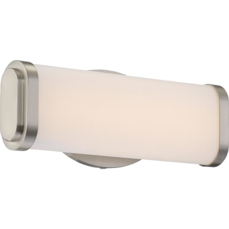 Nuvo Lighting Pace Single Light 12" Tall Integrated LED Wall Sconce - ADA Compliant Brushed Nickel