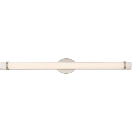 Nuvo Lighting Slice Single Light 4-1/2" Wide Integrated LED Bath Bar - ADA Compliant Polished Nickel