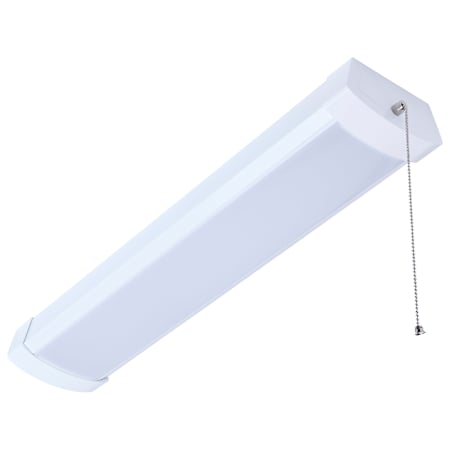 Nuvo Lighting LED 2 Foot Ceiling Wrap with Pull Chain - 20 Watts - 27K/30K/35K/40K/50K CCT Selectable - 120 Volt White