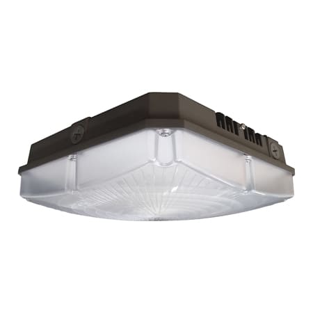 Nuvo Lighting 10" Wide LED Flush Mount with an Acrylic Shade - 3360 Lumens Bronze