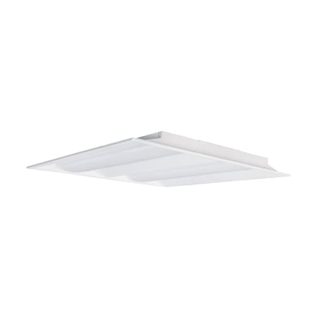 Nuvo Lighting 23-3/4" Wide Commercial Integrated LED Troffer - Double Basket White