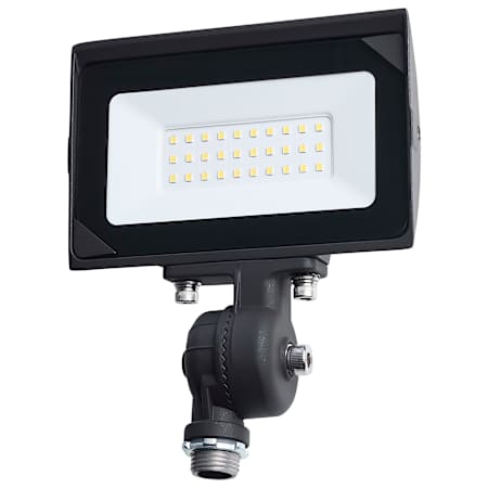 Nuvo Lighting Single Light 6" Wide Adjustable 15 Watt LED Outdoor Flood Light - 5000K CCT Bronze
