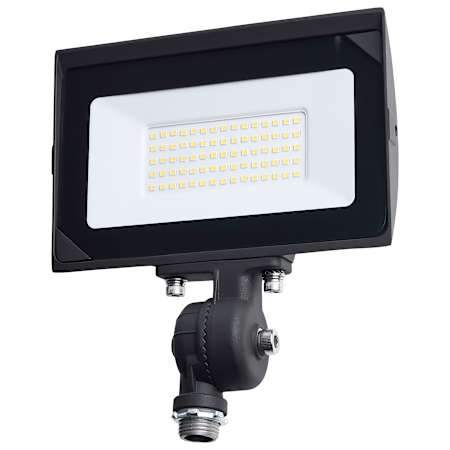 Nuvo Lighting Single Light 7-1/8" Wide Adjustable 50 Watt LED Outdoor Flood Light - 4000K CCT Bronze
