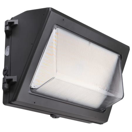 Nuvo Lighting Emergency Architectural LED Wall Pack - CCT Selectable 3K/4K/5K - Wattage Adjustable - Bypassable Photocell - 120-277 Volts Bronze