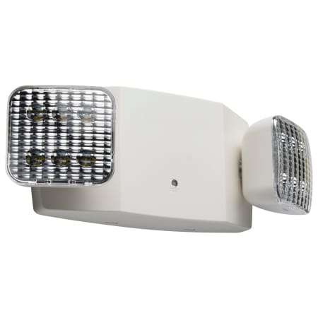 Nuvo Lighting Exit Sign 13" Wide LED Remote Compatible Emergency Dual Light White