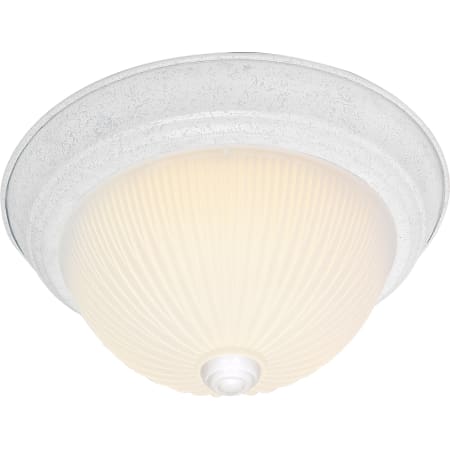Nuvo Lighting 2 Light 13-1/4" Wide Flush Mount Bowl Ceiling Fixture Textured White