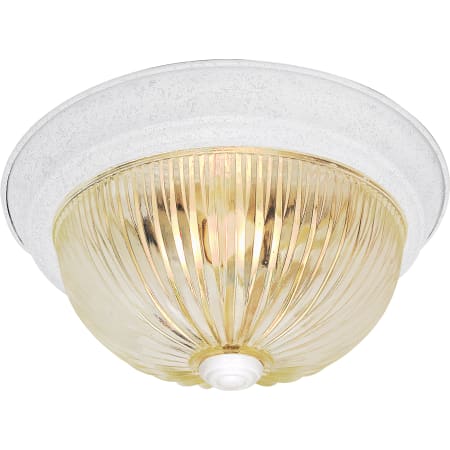 Nuvo Lighting 2 Light 11-1/4" Wide Flush Mount Bowl Ceiling Fixture Textured White