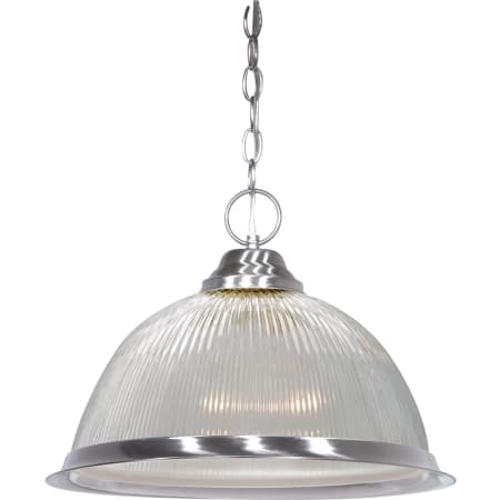 Nuvo Lighting Single Light 15" Wide Pendant Brushed Nickel