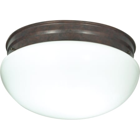 Nuvo Lighting 2 Light 12" Wide Flush Mount Bowl Ceiling Fixture Old Bronze