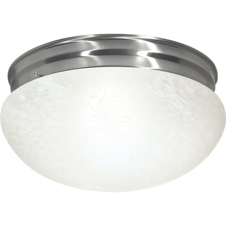 Nuvo Lighting 2 Light 6" Wide Flush Mount Bowl Ceiling Fixture Brushed Nickel