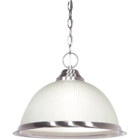 Nuvo Lighting Single Light 15" Wide Pendant Brushed Nickel