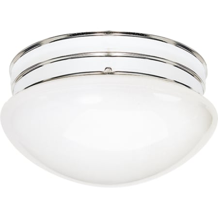 Nuvo Lighting 2 Light 9-1/2" Wide Flush Mount Bowl Ceiling Fixture Polished Chrome