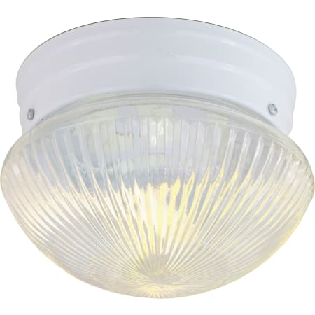 Nuvo Lighting 2 Light 9-1/2" Wide Flush Mount Bowl Ceiling Fixture White