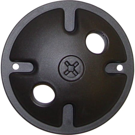 Nuvo Lighting Outdoor Double Light Mounting Plate Dark Bronze