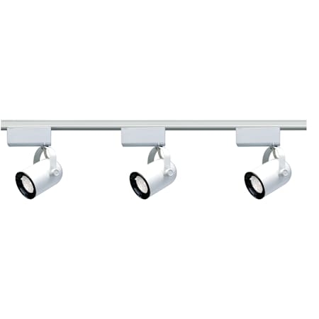 Nuvo Lighting-TH236-Installed Track View with 3 Lights