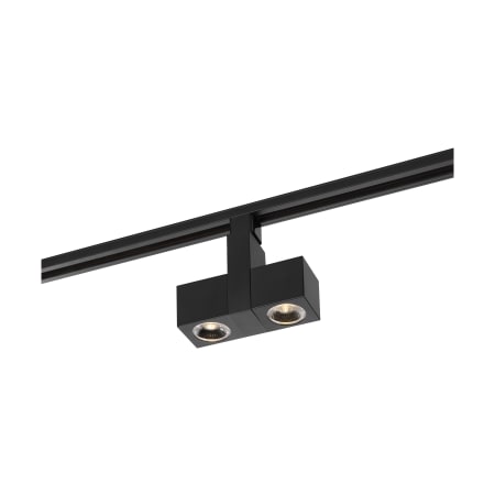 Nuvo Lighting H-Track 6" Tall 3000K LED Square Track Head - 36 degree Beam Angle Black
