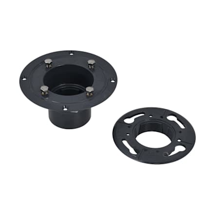 Oatey 2" PVC Low Profile Drain Base with Clamping Collar and Fasteners N/A