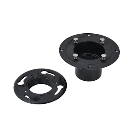 Oatey 2" ABS Low Profile Drain Base with Clamping Collar and Fasteners N/A