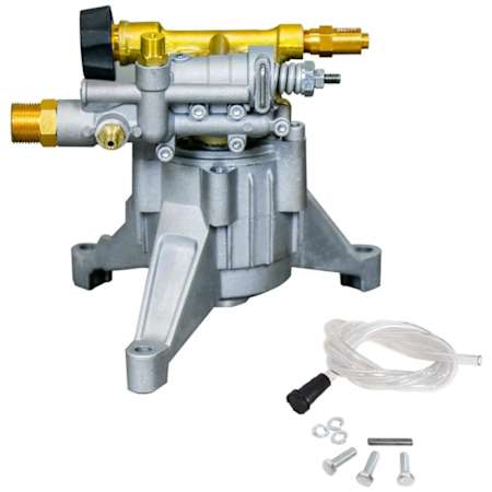 OEM Technologies OEM Technologies Fully Plumbed 3100 PSI 2.5 GPM (7/8" Shaft) Vertical Axial Pressure Washer Pump Kit N/A