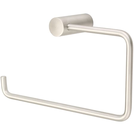Olympia Faucets i2 8-3/16" Wall Mounted Towel Ring Brushed Nickel