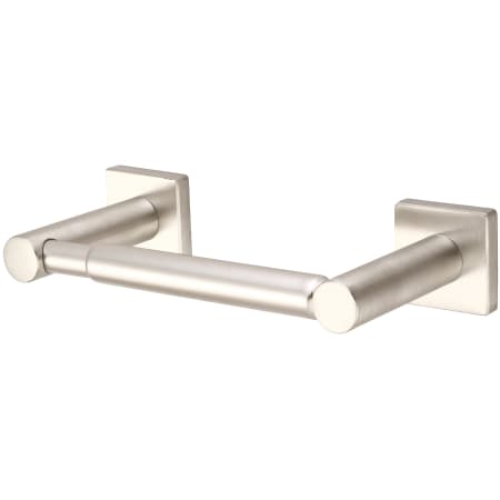 Olympia Faucets i4 Wall Mounted Spring Bar Toilet Paper Holder Brushed Nickel