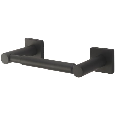 Olympia Faucets i4 Wall Mounted Spring Bar Toilet Paper Holder Matte Black