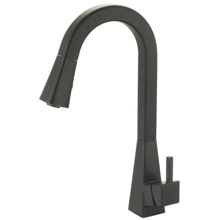 Olympia Faucets i3 1.5 GPM Single Hole Pre-Rinse Kitchen Faucet Matte Black