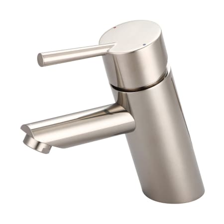 Olympia Faucets i2 1.2 GPM Single Hole Bathroom Faucet Brushed Nickel