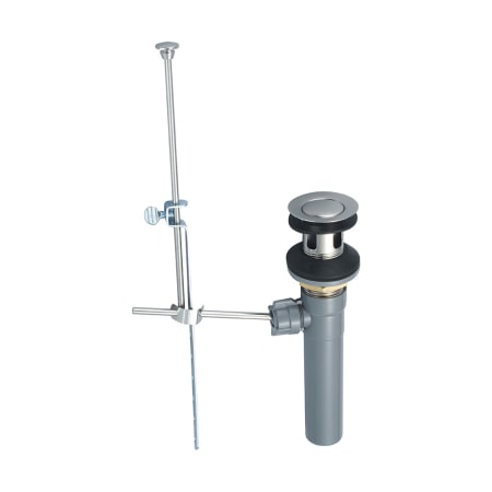 Olympia Faucets 1-1/4" Pop-Up Drain Assembly with Overflow Brushed Nickel