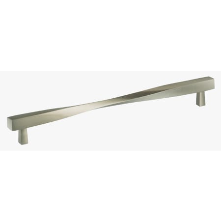 Omnia Ultima 10-3/4 Inch Center to Center Bar Cabinet Pull Satin Nickel