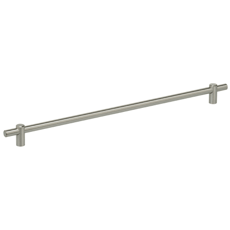 Omnia Stainless Steel 17-5/8" Center to Center 20" Long Bar Cabinet Handle / Drawer Pull Brushed Stainless Steel