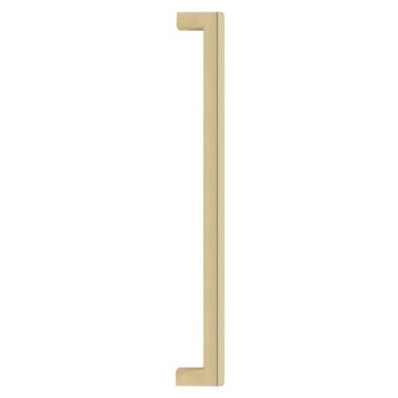 Omnia Ultima IV 12" Center to Center 3/8" Cabinet Pull Satin Brass