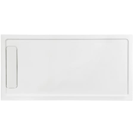 Ove Decors Adena 36" x 72" Rectangular Shower Base with Single Threshold and Reversible Drain White