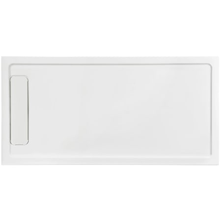 Ove Decors 36" x 72" Rectangular Shower Base with Single Threshold and Reversible Drain White