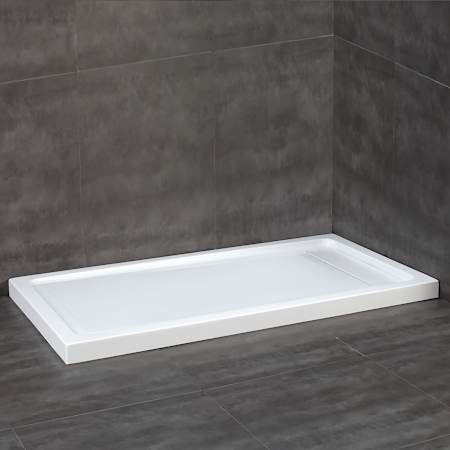 Ove Decors 60" x 32" Shower Base with Reversible Drain White