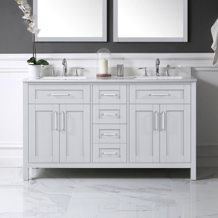 Dove Gray / Marble Top