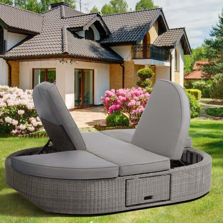 OVE Decors-SANDRA-Sandra swivel double lounge chair