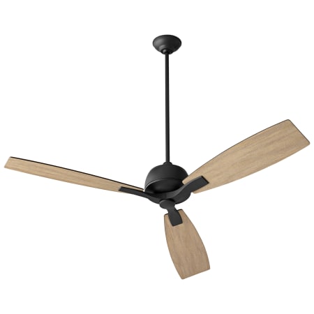 Oxygen Lighting Juno 60" 3 Blade Indoor Ceiling Fan with Wall Control Black