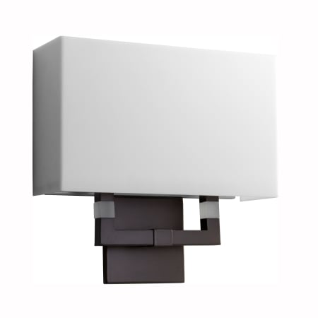 Oxygen Lighting Chameleon 11" Tall ADA Single Light LED Bathroom Sconce with Acrylic Shade Oiled Bronze