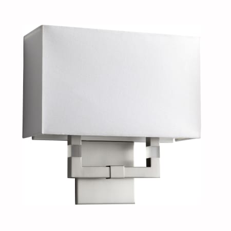 Oxygen Lighting Chameleon 11" Tall ADA Single Light LED Bathroom Sconce with Acrylic Shade Satin Nickel