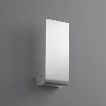 Oxygen Lighting Halo Single Light 13" Tall LED Wall Sconce Satin Nickel