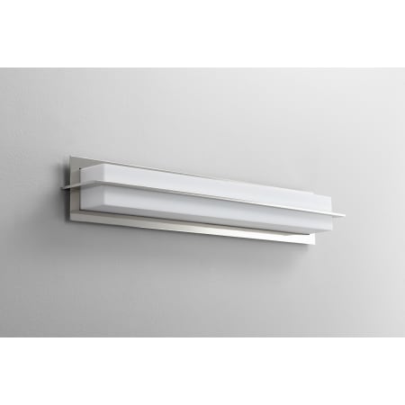 Oxygen Lighting Single Light 28" Wide Integrated LED Bath Bar - ADA Compliant Polished Nickel