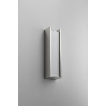 Oxygen Lighting Single Light 3-1/4" Wide Integrated LED Bathroom Sconce - ADA Compliant Polished Nickel