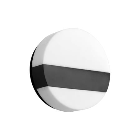 Oxygen Lighting Aurora 2 Light 6" Tall LED Bathroom Sconce Black