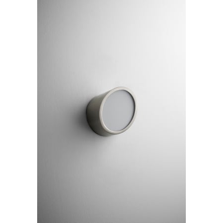 Oxygen Lighting Single Light 4-3/4" Wide Integrated LED Bathroom Sconce - ADA Compliant Satin Nickel