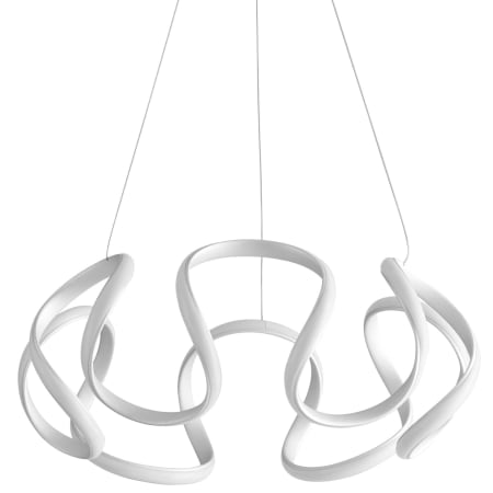 Oxygen Lighting Cirro 22" Wide LED Chandelier Silver Graphite